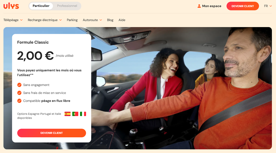 Illustration de Télépéage sur la page du deal de Freelance Stack