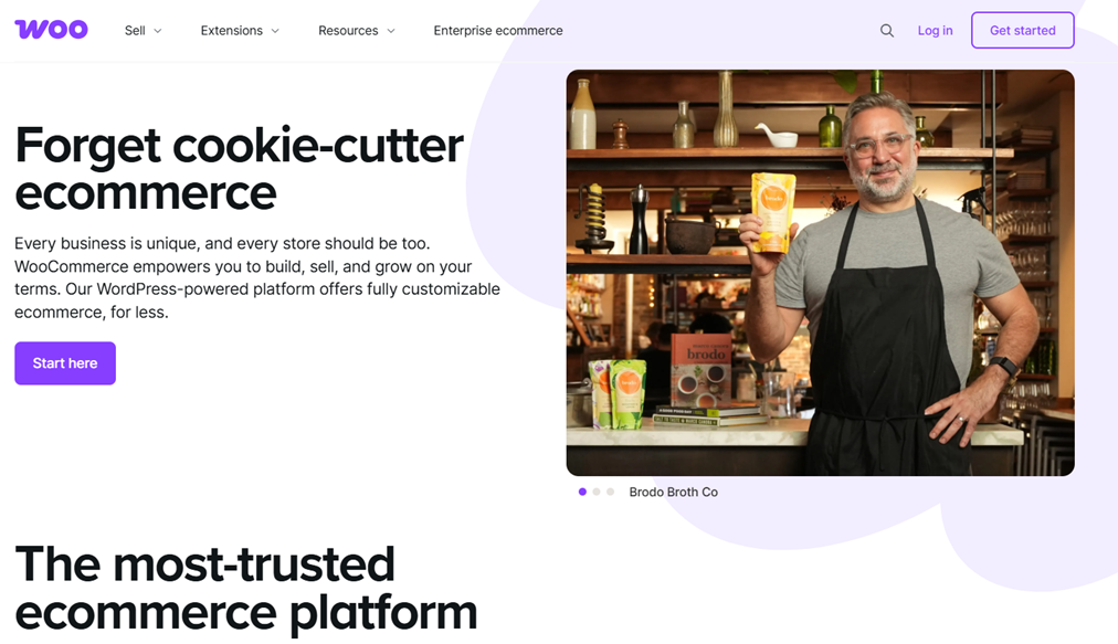 Illustration de WooCommerce sur la page du deal de Freelance Stack