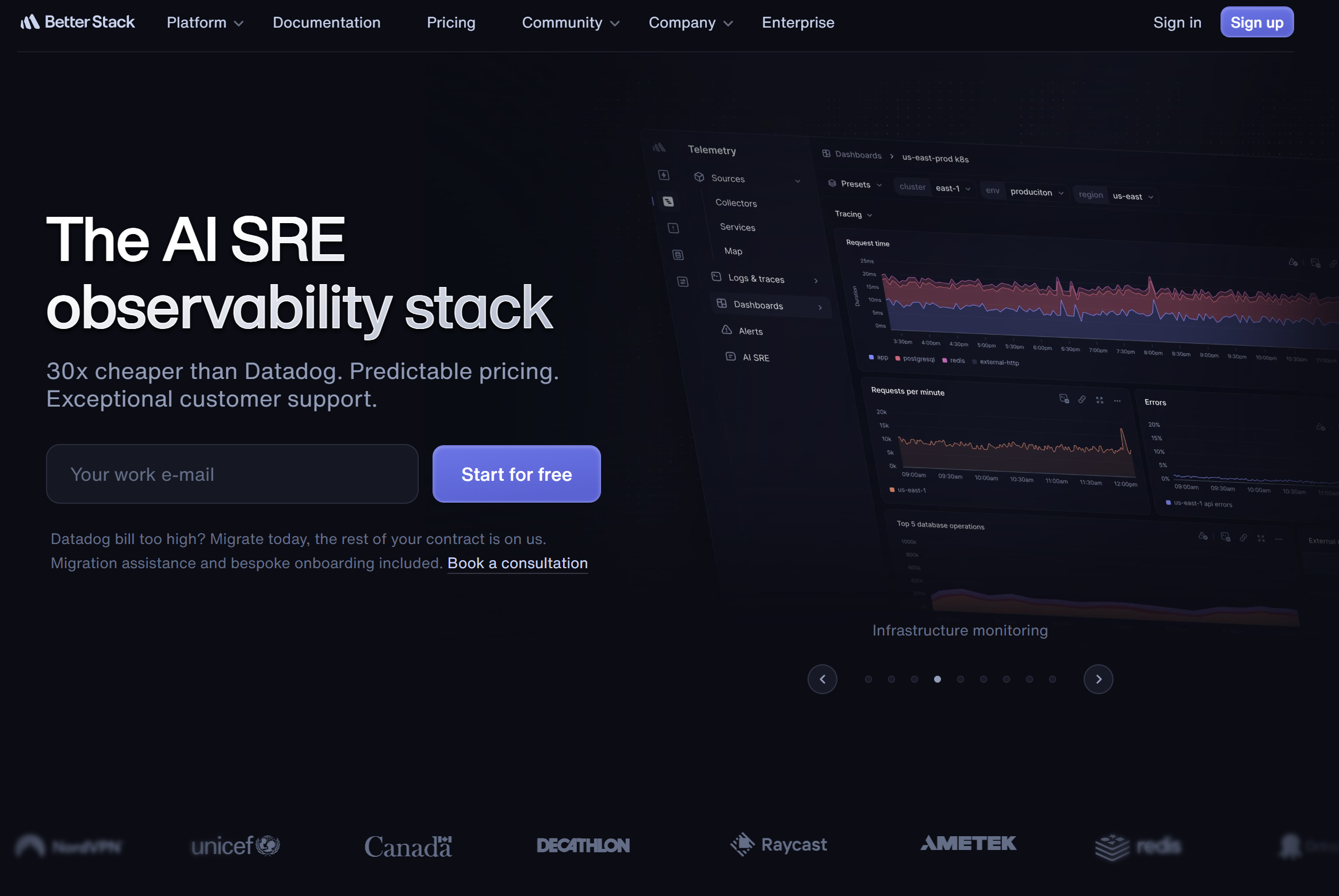 Illustration de Better Stack sur la page du deal de Freelance Stack