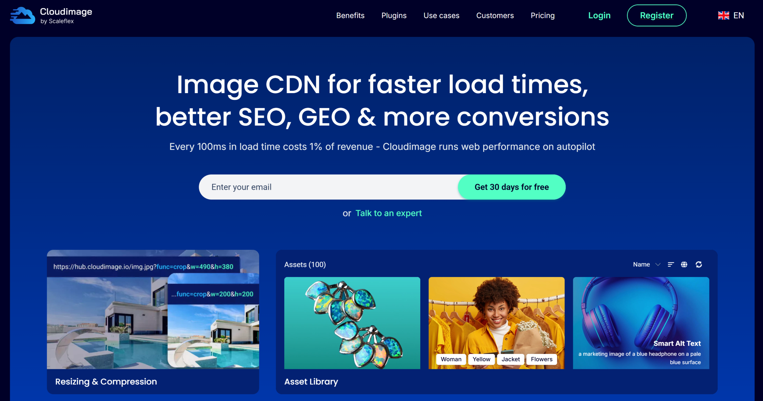 Illustration de CloudImage sur la page du deal de Freelance Stack