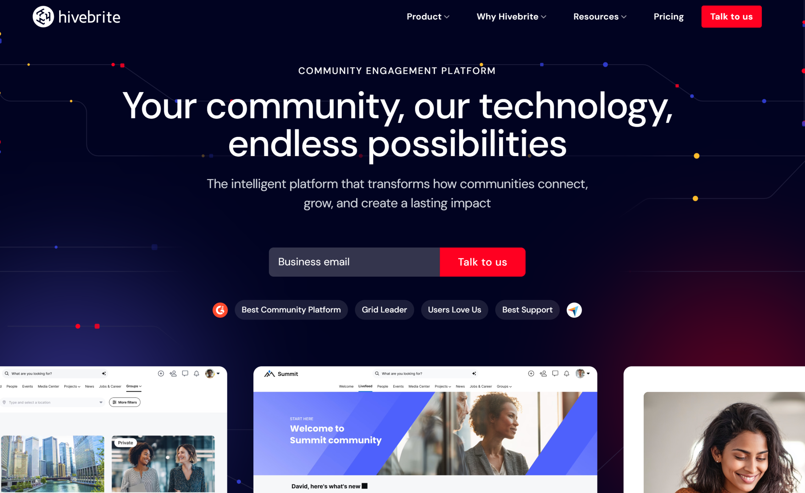 Illustration de Hivebrite sur la page du deal de Freelance Stack