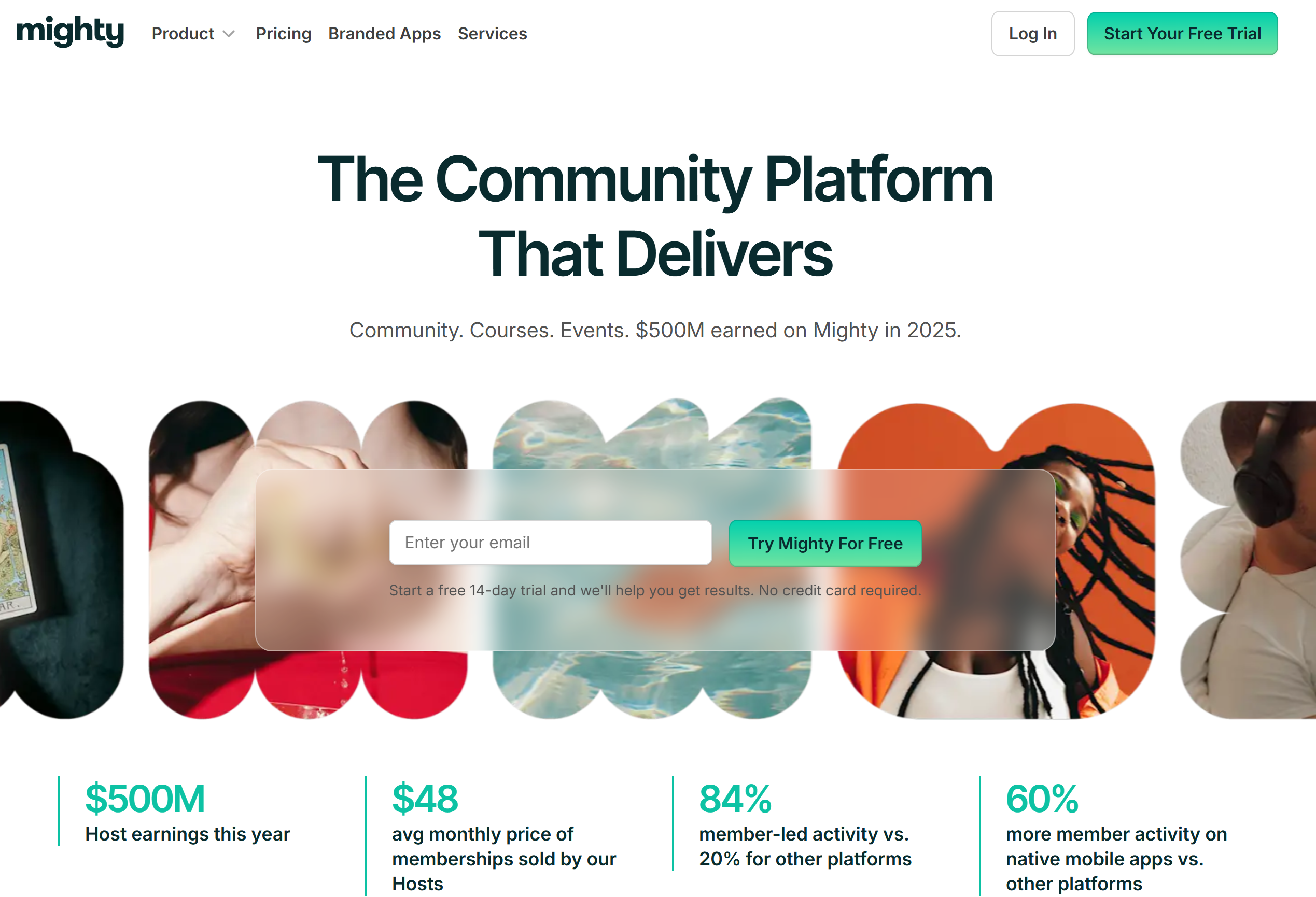Illustration de Mighty Networks sur la page du deal de Freelance Stack