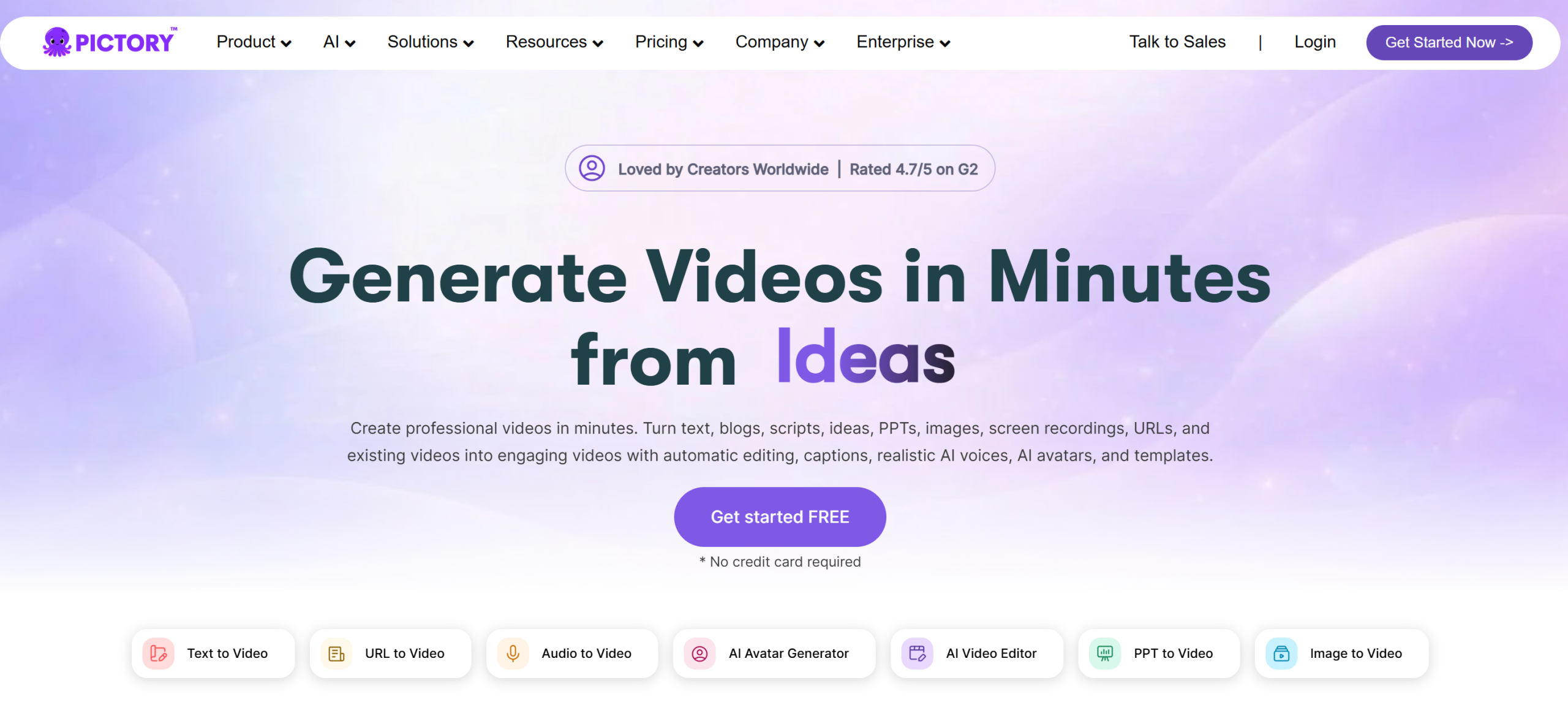 Illustration of Pictory on Freelance Stack's deal page