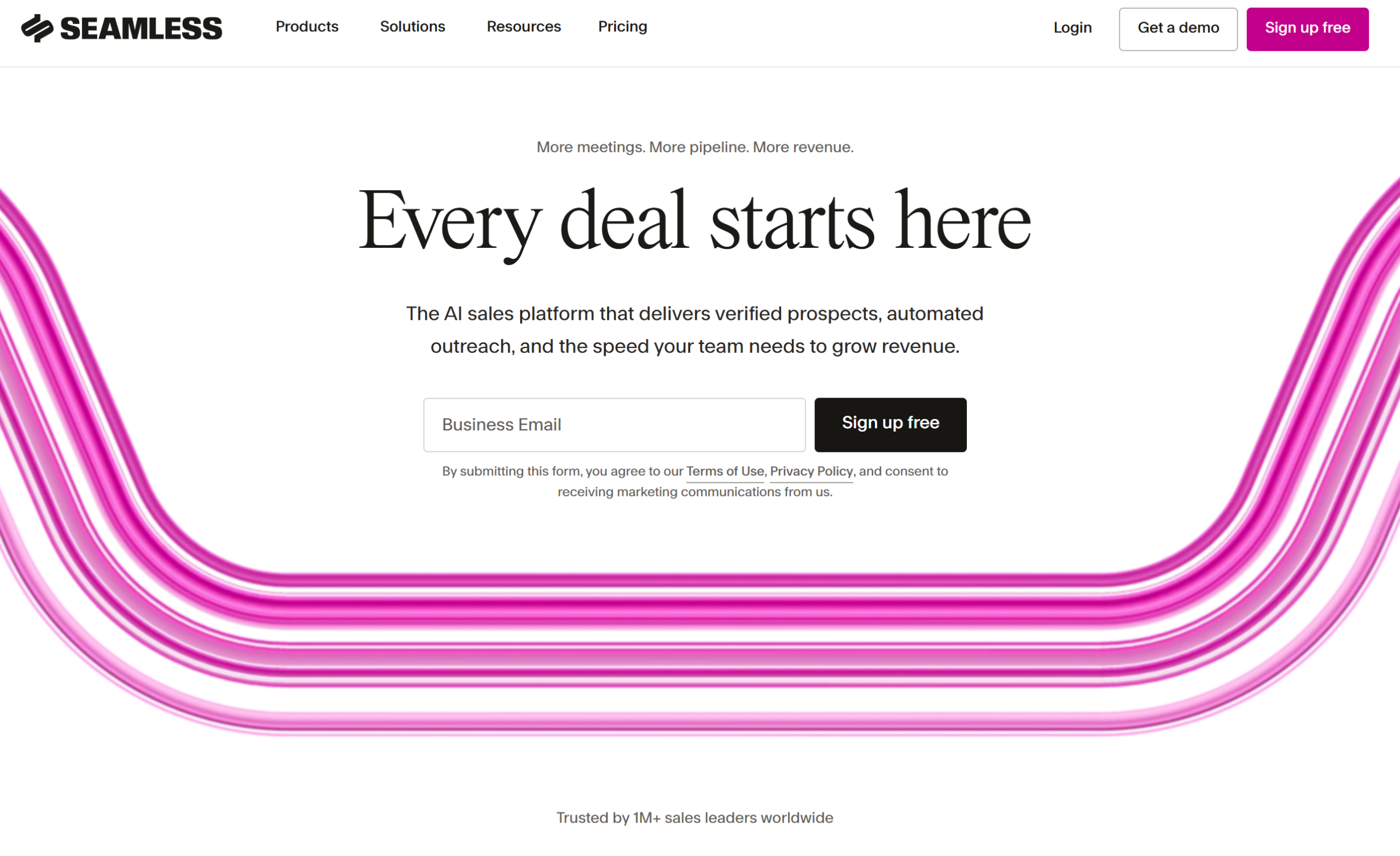Illustration of Seamless AI on Freelance Stack's deal page