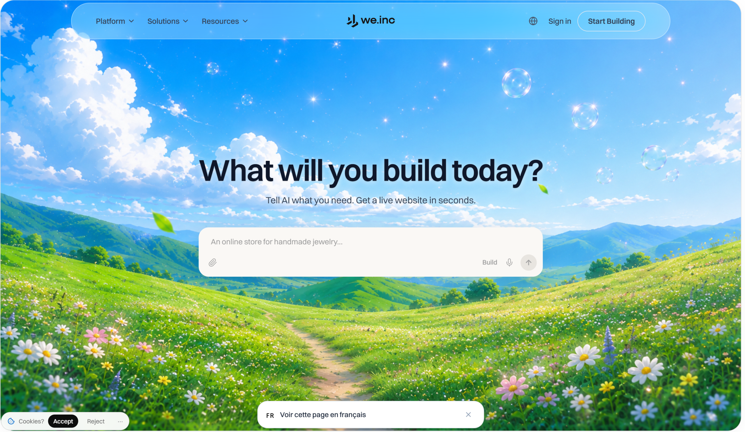 Illustration de We.inc sur la page du deal de Freelance Stack