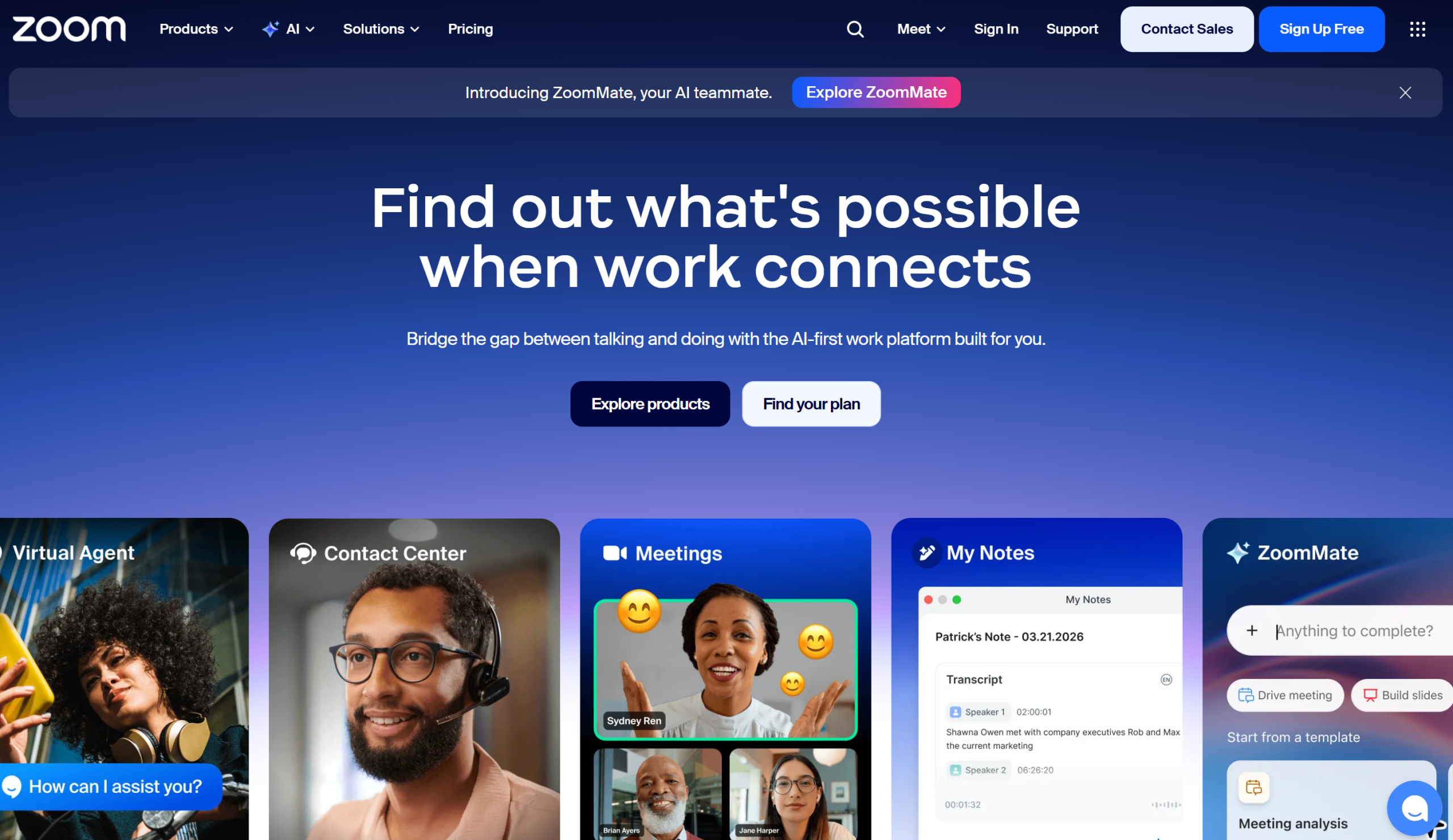 Illustration de Zoom Meeting sur la page du deal de Freelance Stack