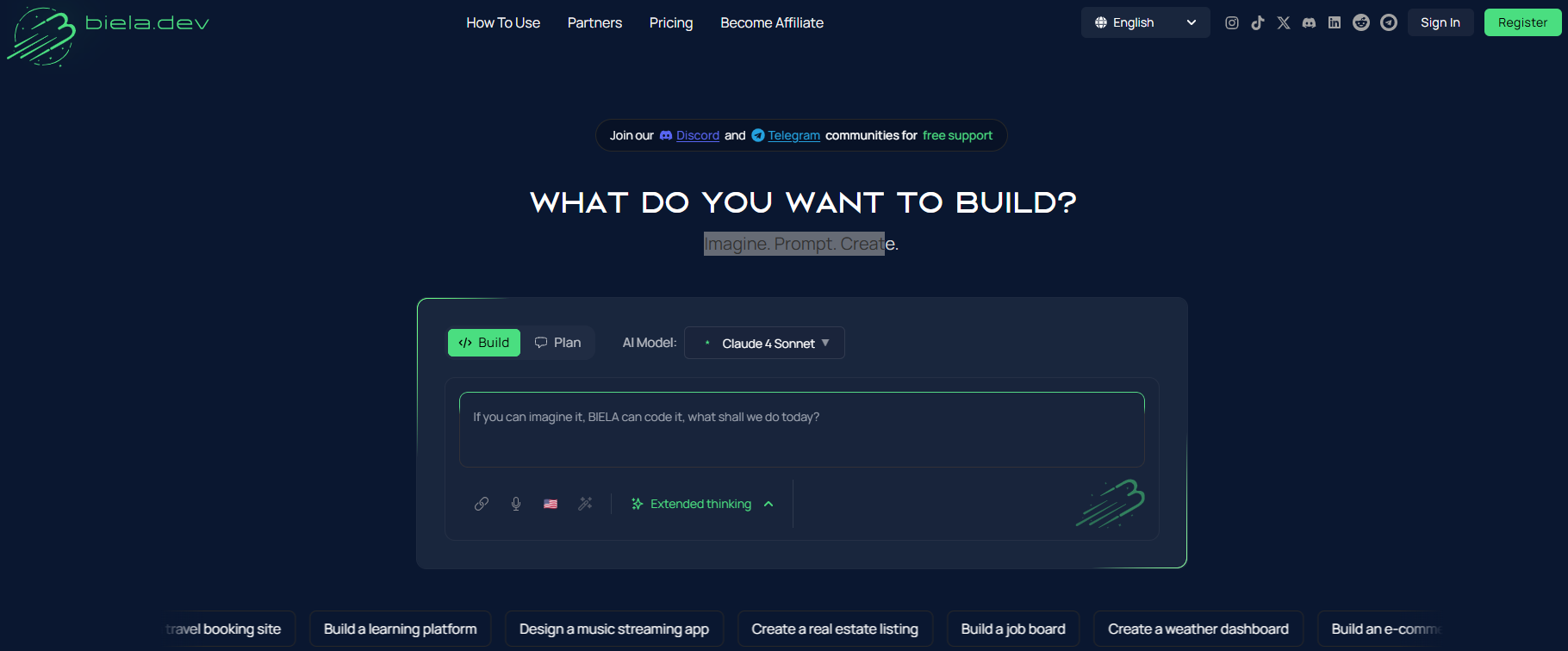 Illustration de Biela.dev sur la page du deal de Freelance Stack