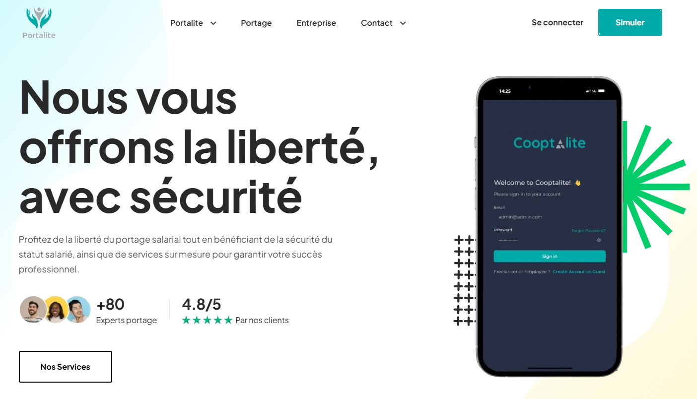 Logo de l'outil Portalite sur Freelance Stack