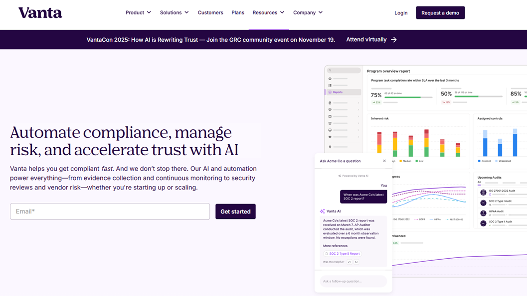 Illustration of Vanta on Freelance Stack's deal page