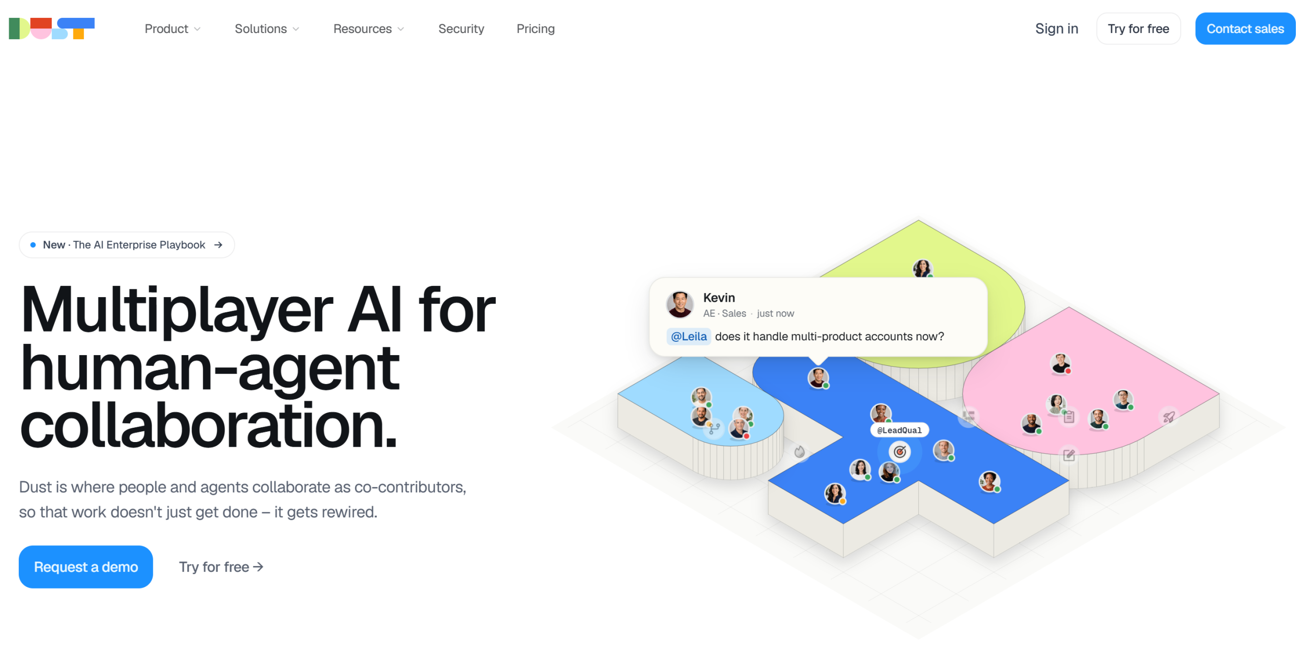 Illustration de Dust sur la page du deal de Freelance Stack