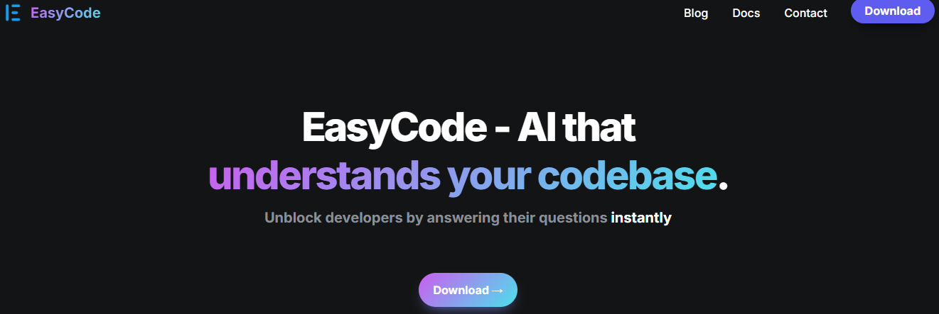 Illustration de EasyCode sur la page du deal de Freelance Stack