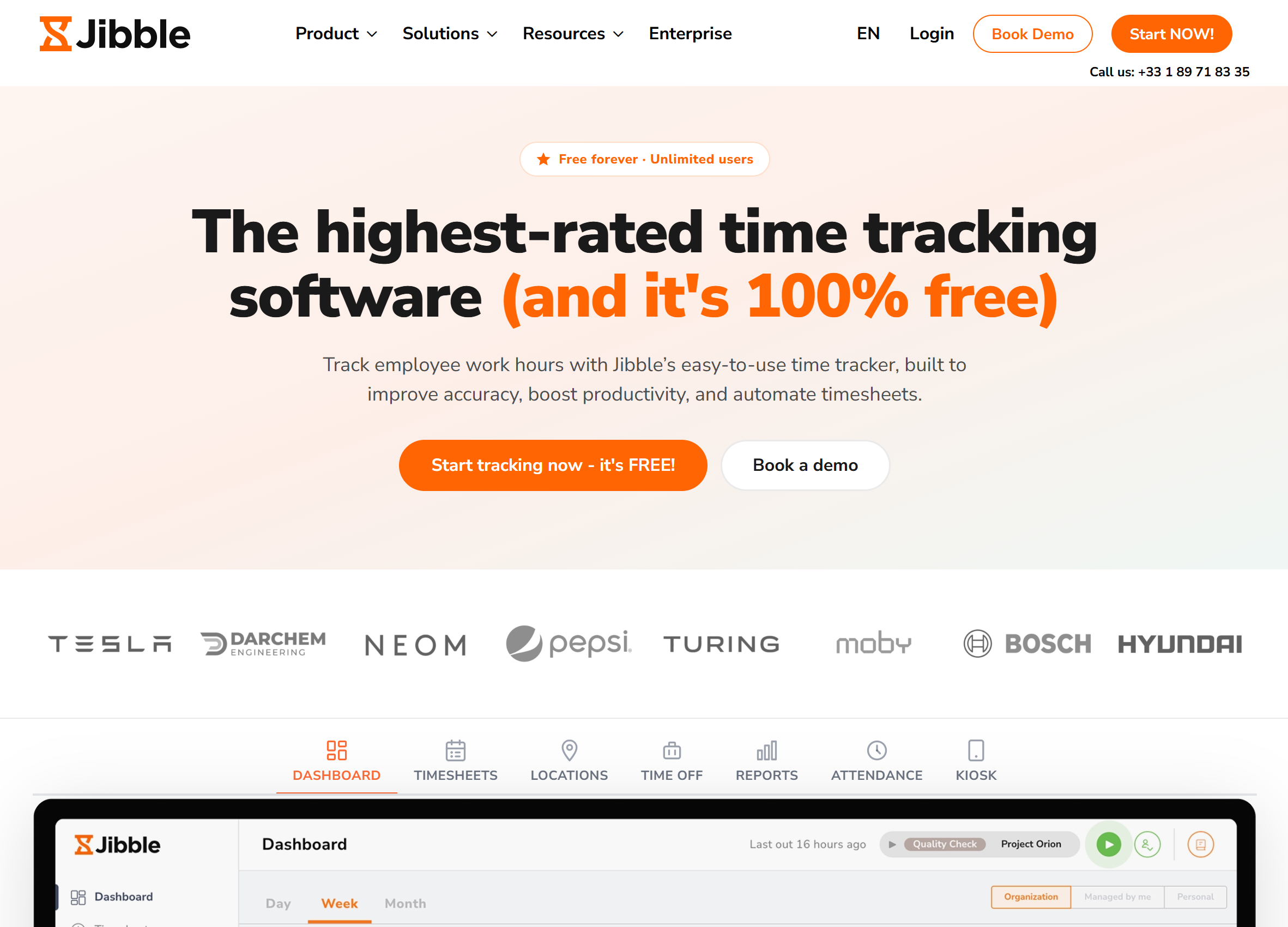 Illustration de Jibble sur la page du deal de Freelance Stack