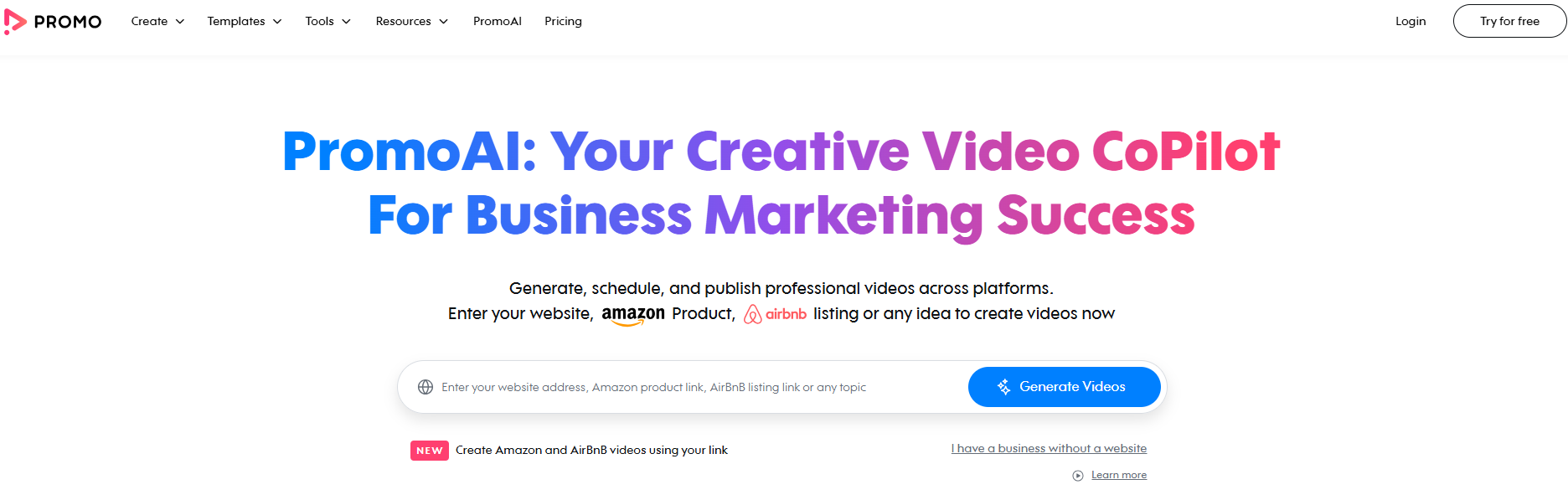 Illustration of Promo.com on Freelance Stack's deal page
