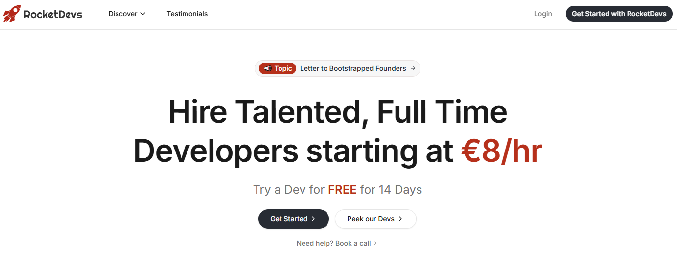 Illustration of Rocketdevs on Freelance Stack's deal page