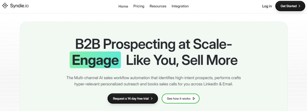 Illustration von Syndie auf der Angebotsseite Freelance Stack