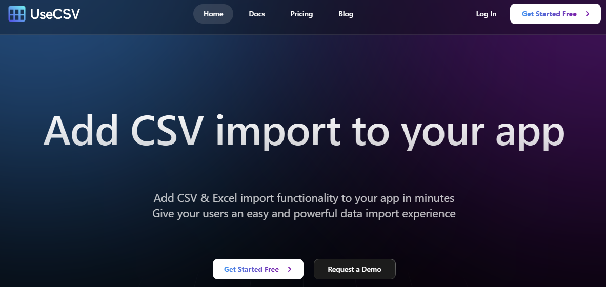 Illustration of UseCSV on Freelance Stack's deal page