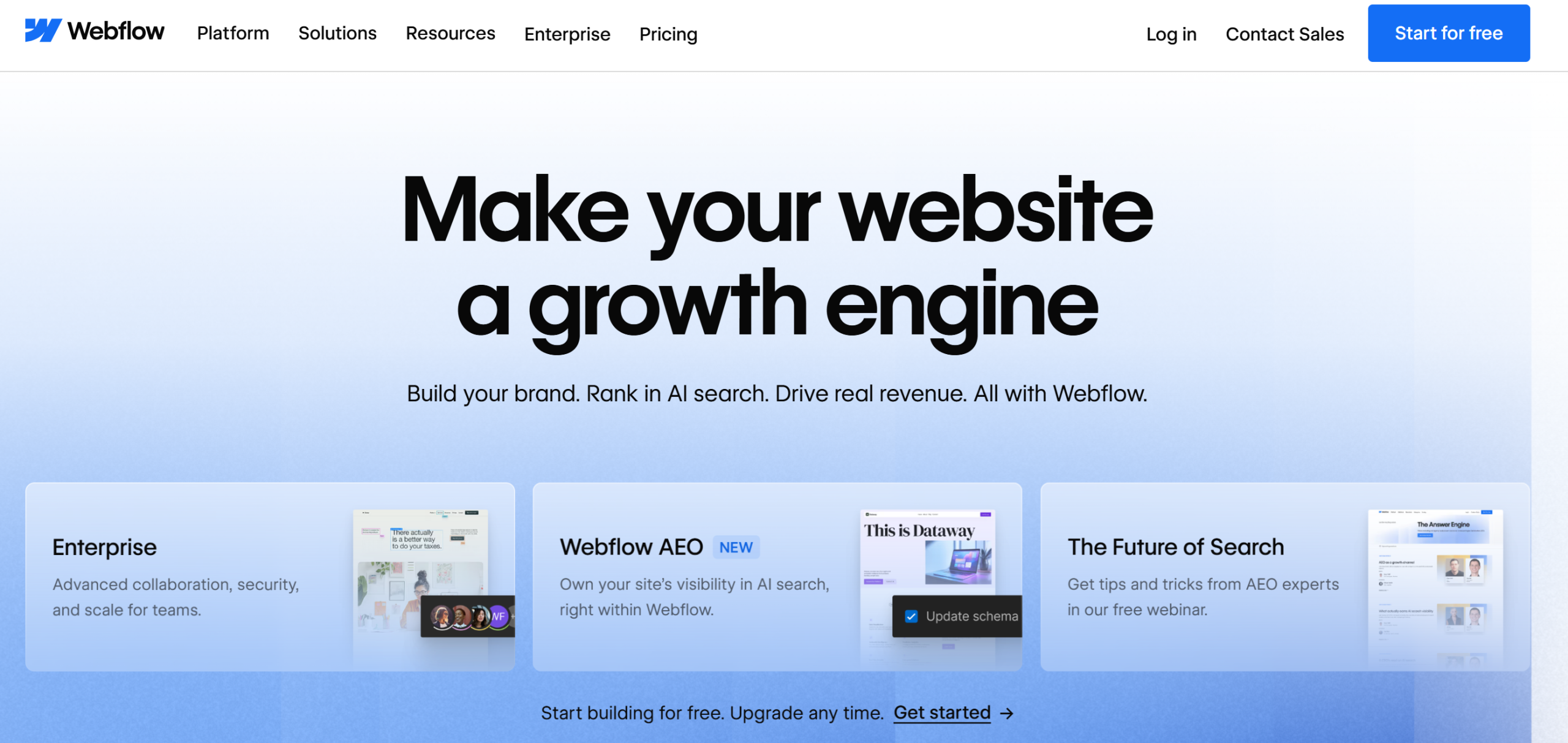 Illustration de Webflow sur la page du deal de Freelance Stack