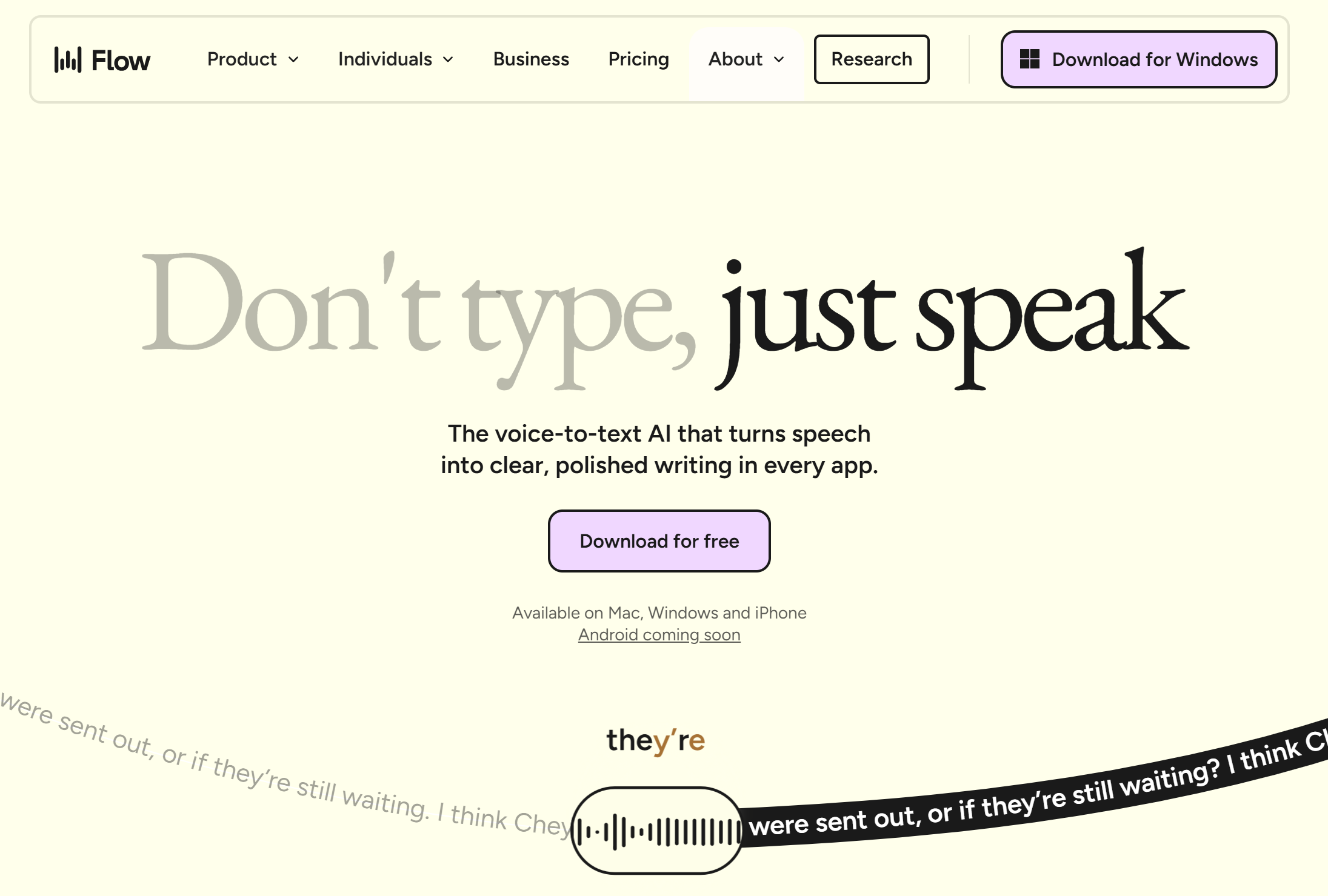 Illustration de Wispr Flow sur la page du deal de Freelance Stack