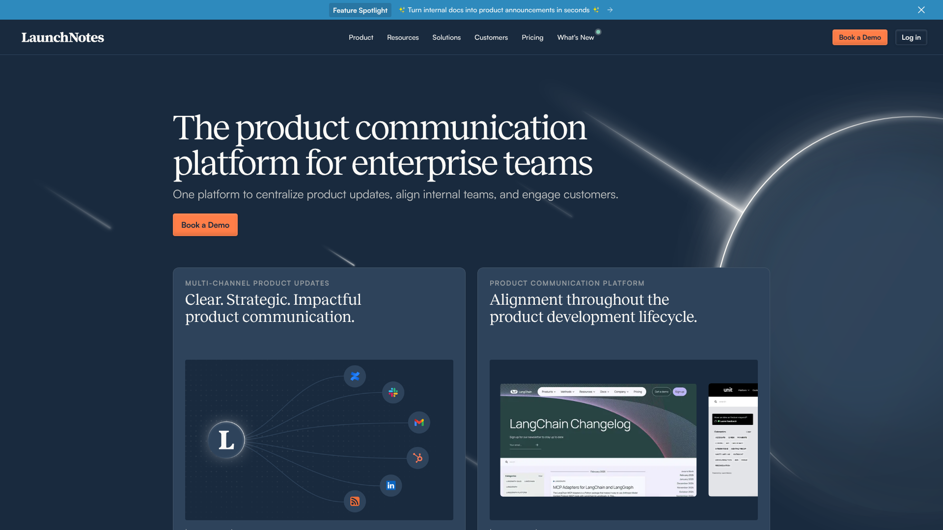 Illustration de Launchnotes sur la page du deal de Freelance Stack