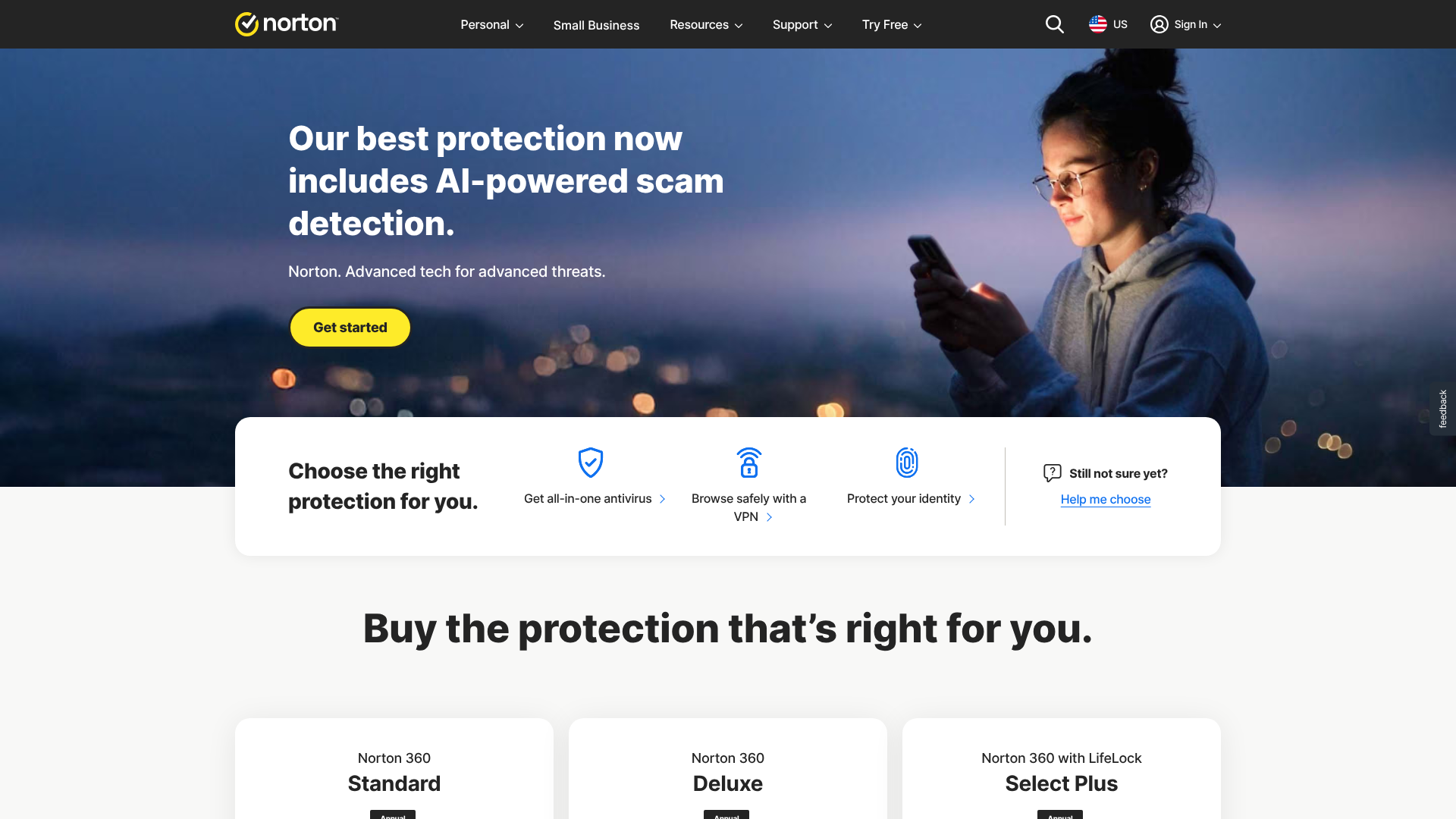 Illustration de Norton sur la page du deal de Freelance Stack