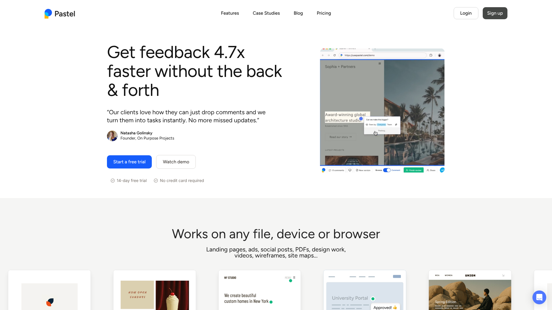 Illustration of Pastel on Freelance Stack's deal page