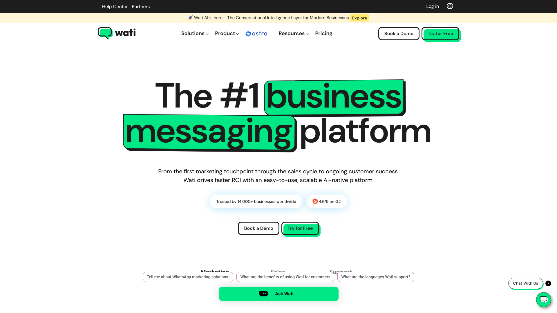 Illustration de Wati sur la page du deal de Freelance Stack