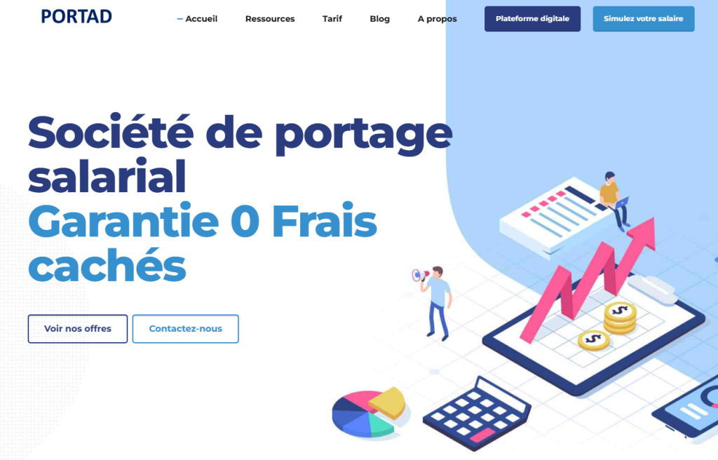 Illustration de Portad sur la page du deal de Freelance Stack