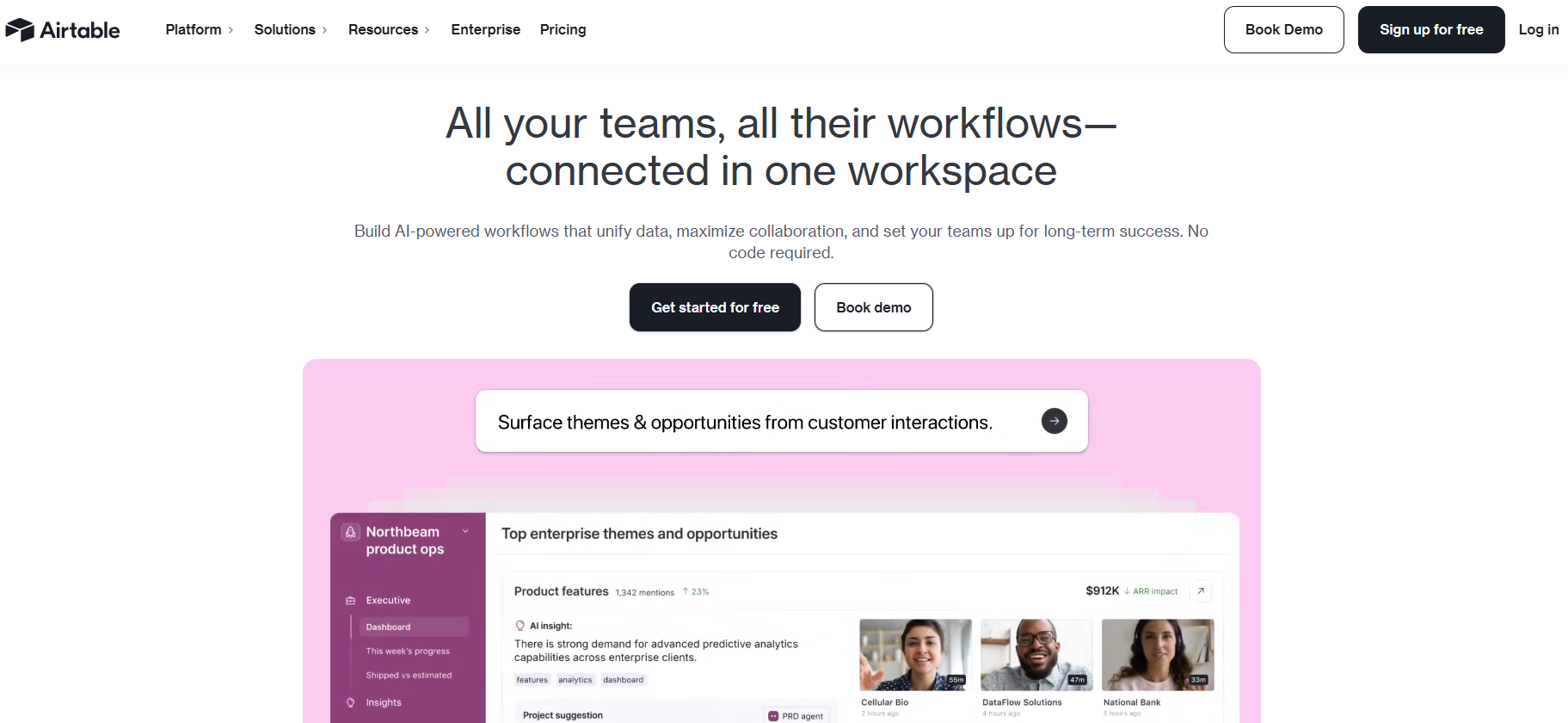 Illustration de Airtable sur la page du deal de Freelance Stack