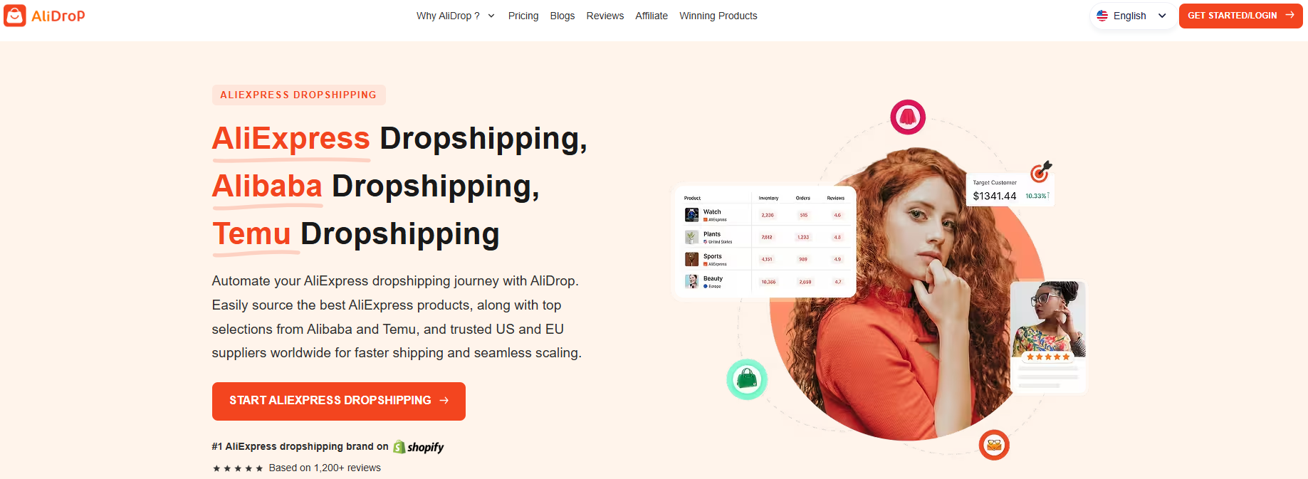 Illustration of Alidrop on Freelance Stack's deal page