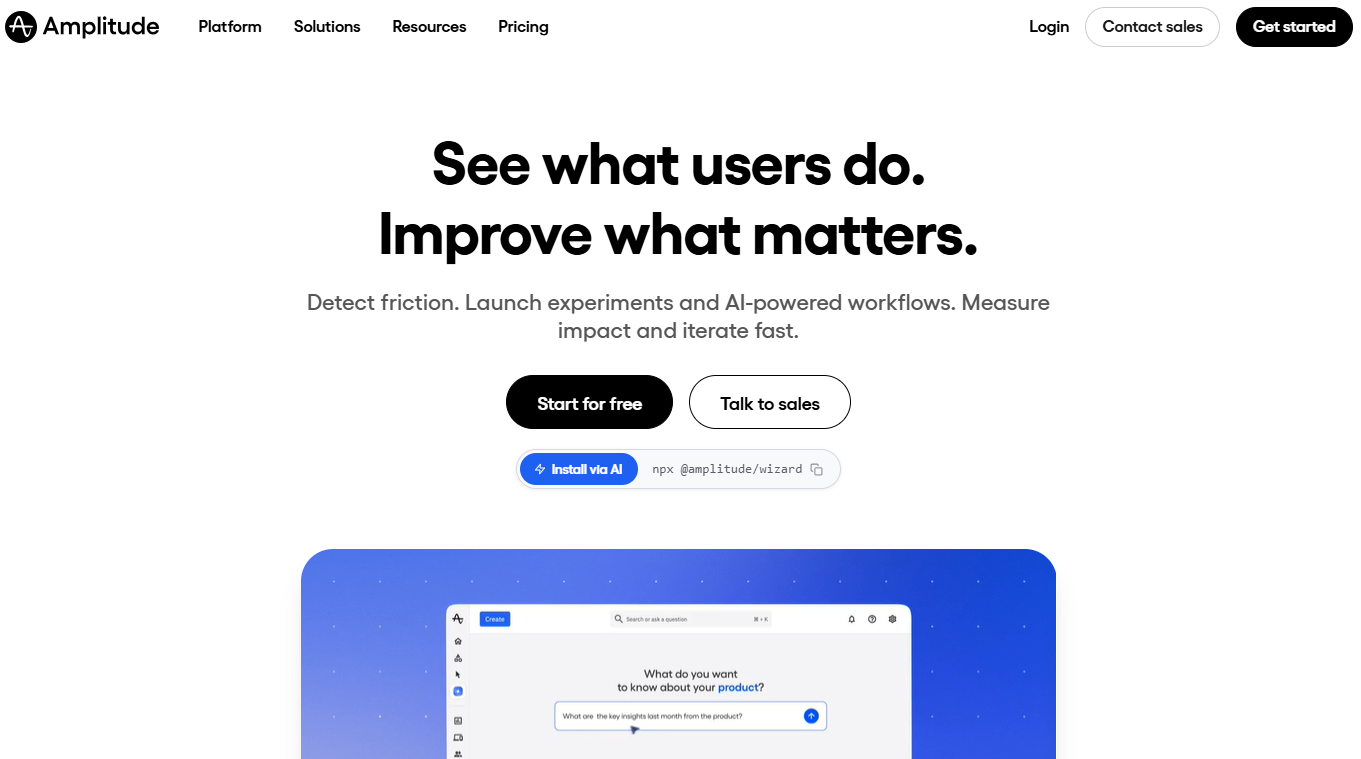 Illustration of Amplitude on Freelance Stack's deal page