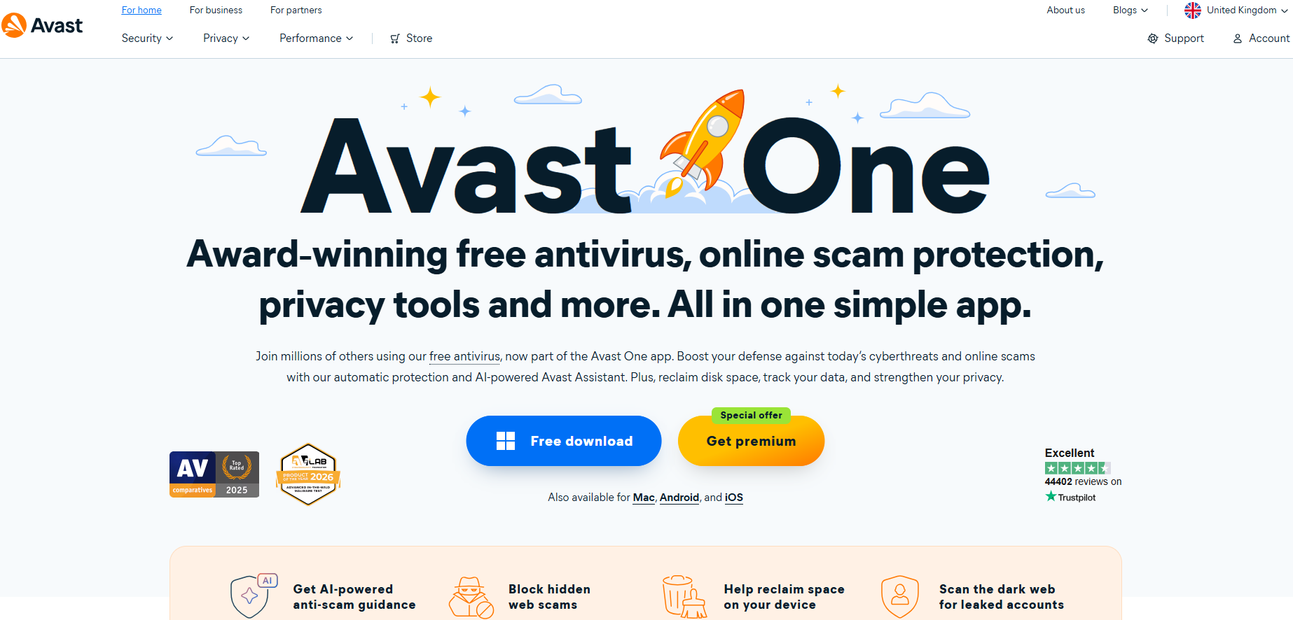 Illustration of Avast on Freelance Stack's deal page