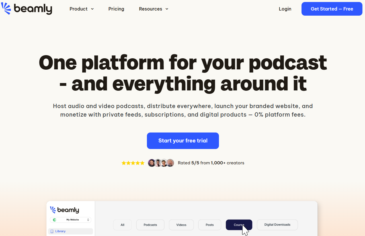 Illustration of Beamly on Freelance Stack's deal page