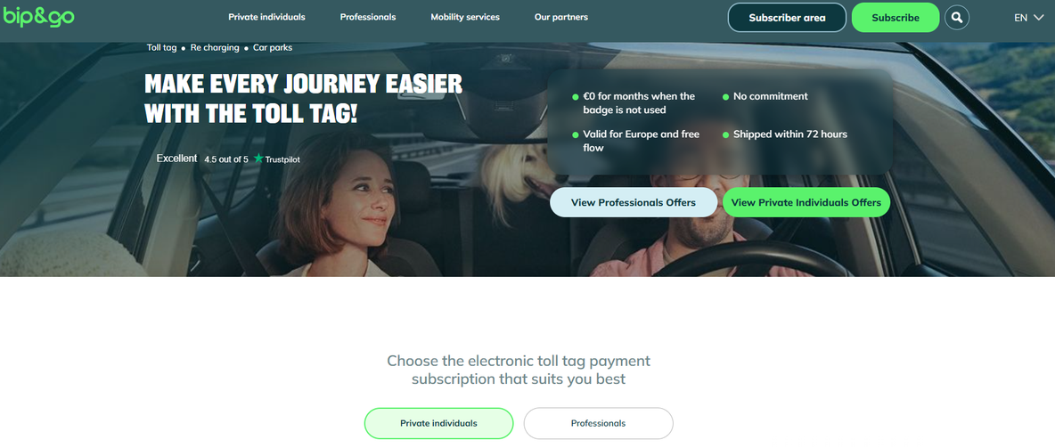 Illustration de BipGo sur la page du deal de Freelance Stack