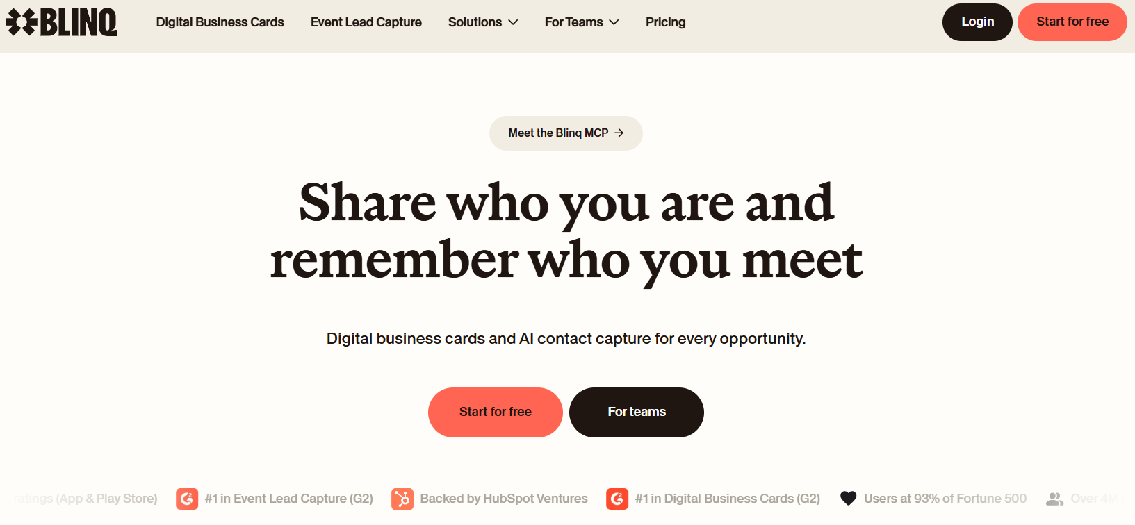 Illustration de Blinq sur la page du deal de Freelance Stack