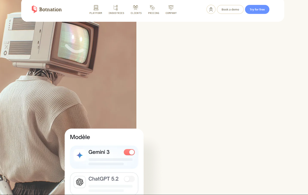 Illustration de Botnation sur la page du deal de Freelance Stack