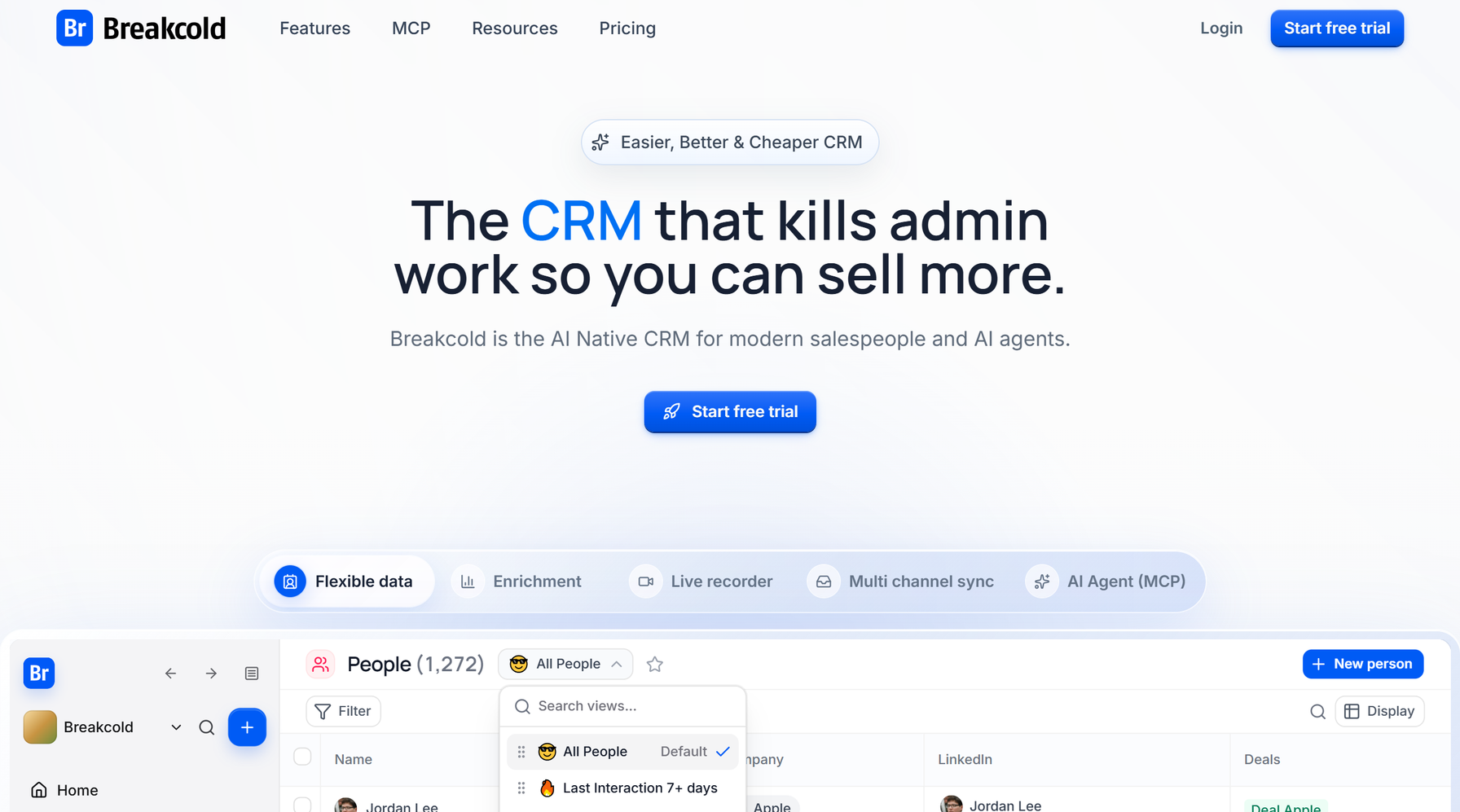 Illustration de Breakcold sur la page du deal de Freelance Stack