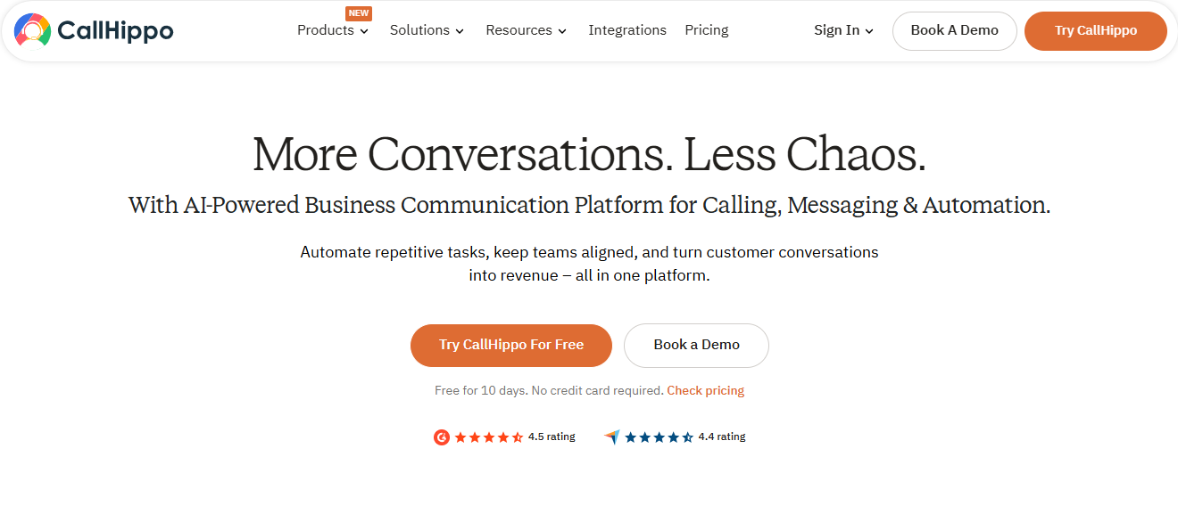 Illustration of CallHippo on Freelance Stack's deal page