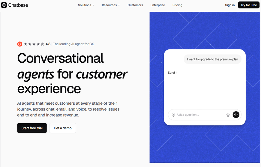 Illustration de ChatBase sur la page du deal de Freelance Stack