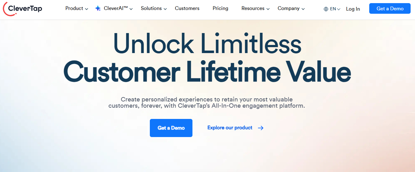 Illustration of CleverTap on Freelance Stack's deal page