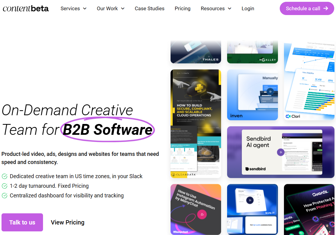 Illustration de ContentBeta sur la page du deal de Freelance Stack