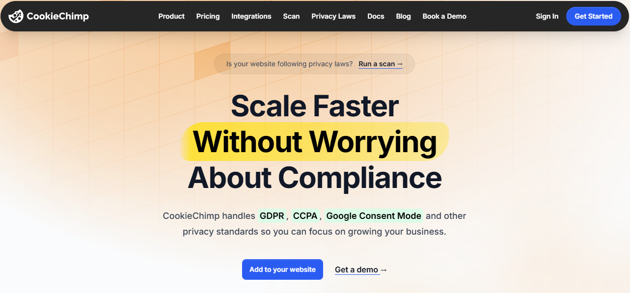 Illustration of CookieChimp on Freelance Stack's deal page