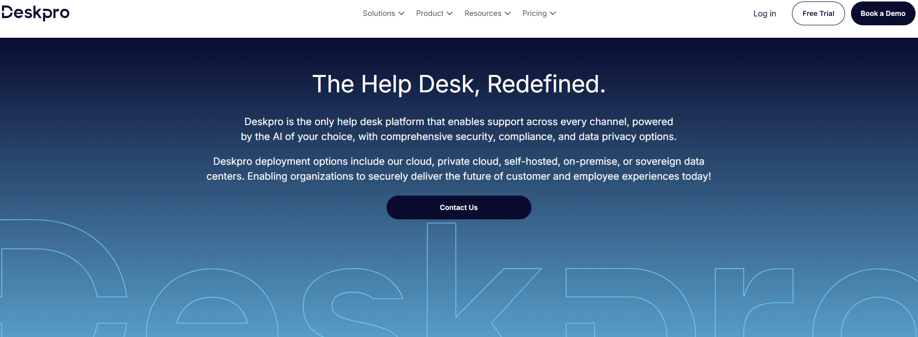 Illustration de Deskpro sur la page du deal de Freelance Stack