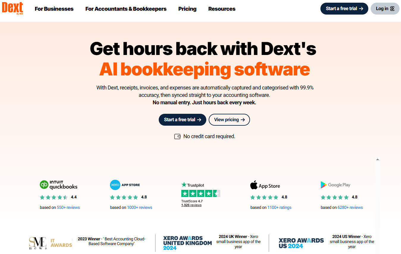 Illustration of Dext on Freelance Stack's deal page
