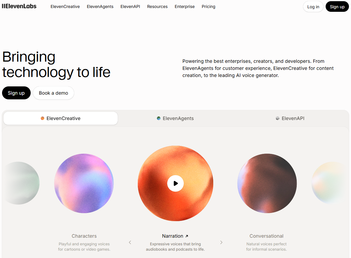 Illustration of ElevenLabs on Freelance Stack's deal page