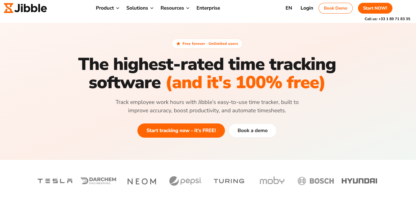 Illustration de Jibble sur la page du deal de Freelance Stack
