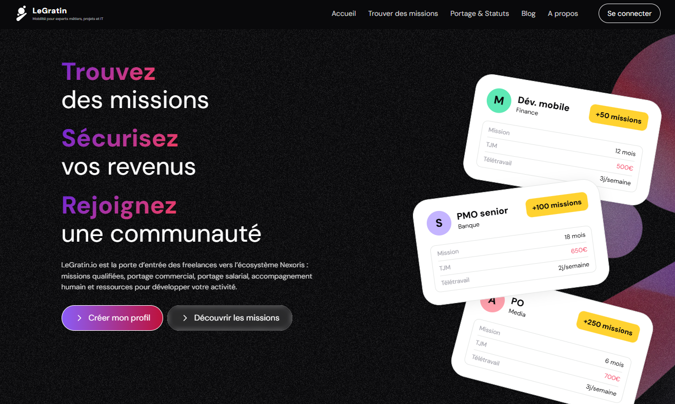 Illustration of Le Gratin on Freelance Stack's deal page