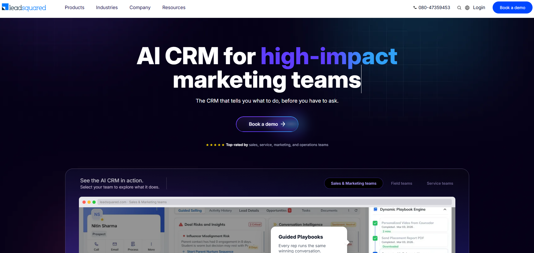 Illustration of Leadsquared on Freelance Stack's deal page