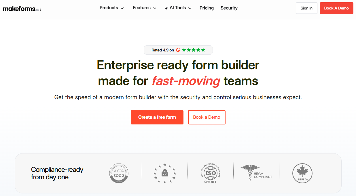 Illustration de Makeforms sur la page du deal de Freelance Stack