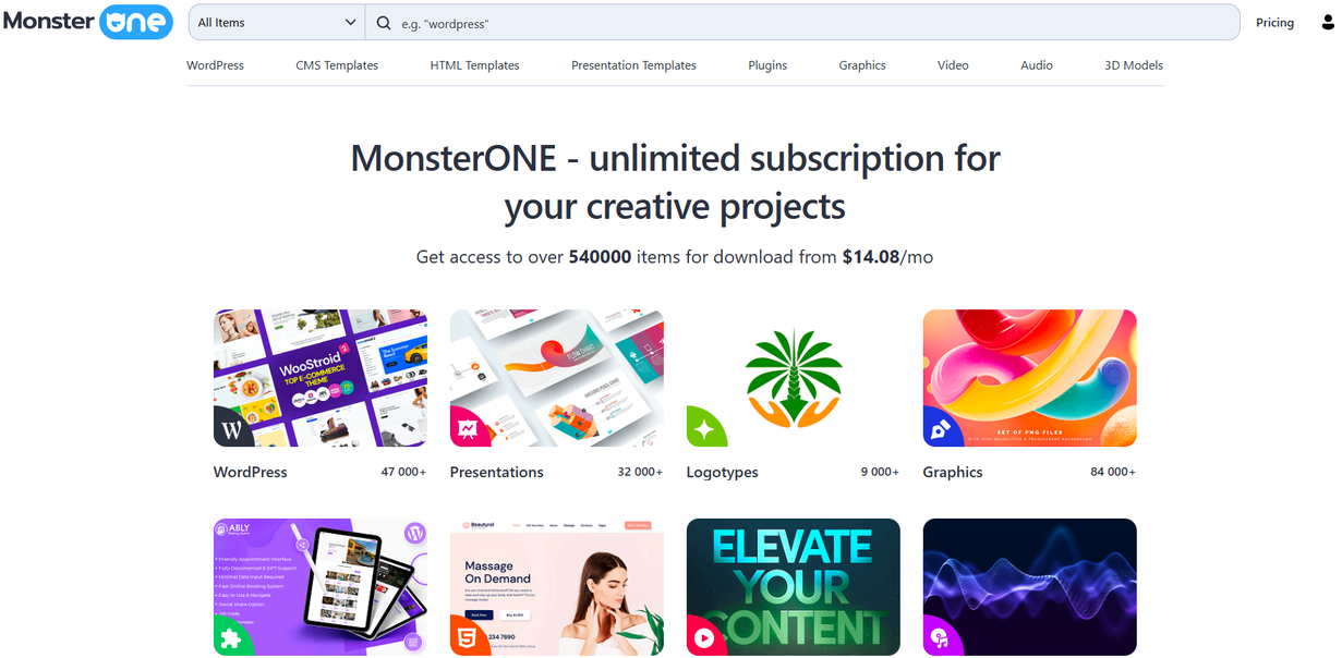 Illustration de MonsterOne sur la page du deal de Freelance Stack