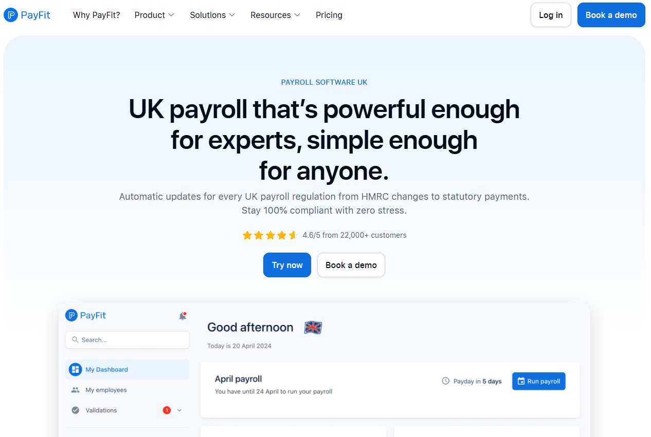 Illustration de PayFit sur la page du deal de Freelance Stack